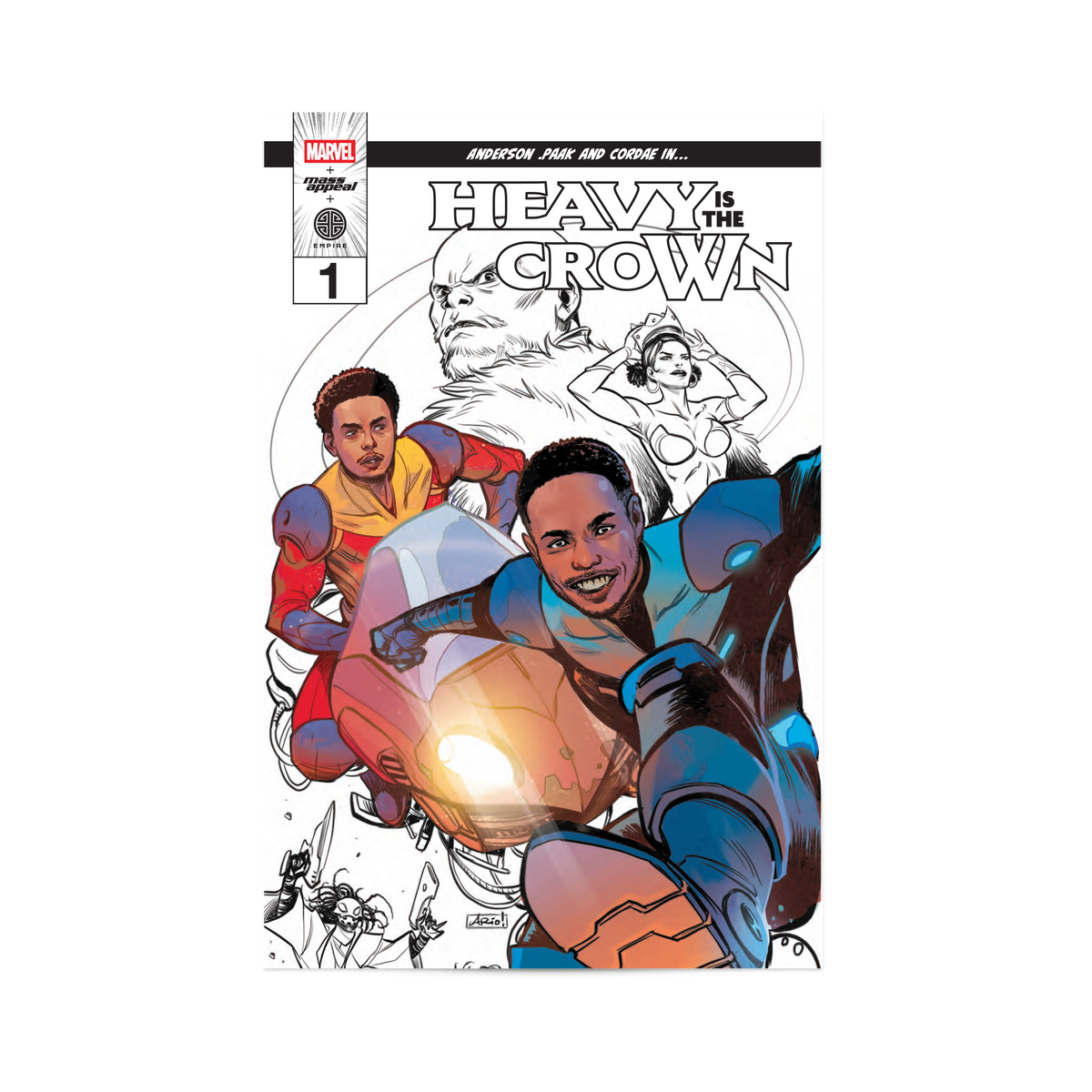 Heavy Is The Crown #1 (Spotlight Variant Cover)
